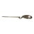 Late 20th Century 900 Silver Replica Roman Gooseneck Spoon For Sale