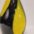 Black and Yellow Vase in Blown Glass, 1970s For Sale - Image 9 of 18