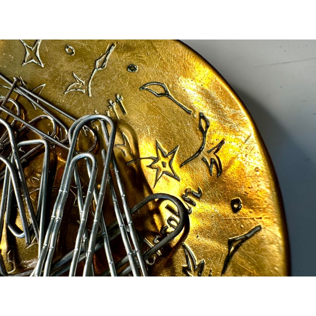 Metal Brass Bowl by Georg Mendelssohn for Werkstatt Hellerau, Germany, 1920 For Sale - Image 7 of 13