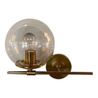Pair of Art Deco Turenne Sconces in Brass by Visual Comfort For Sale