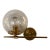 Pair of Art Deco Turenne Sconces in Brass by Visual Comfort For Sale