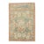 Early 20th Century Zabihi Collection Persian Kashan Light Green Mat - 1'11" x 2'9" For Sale