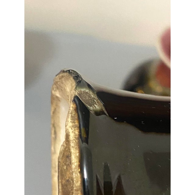 Set of Three! Colorful Ombre Flambé Glazed Chinese Porcelain Vases For Sale - Image 9 of 13