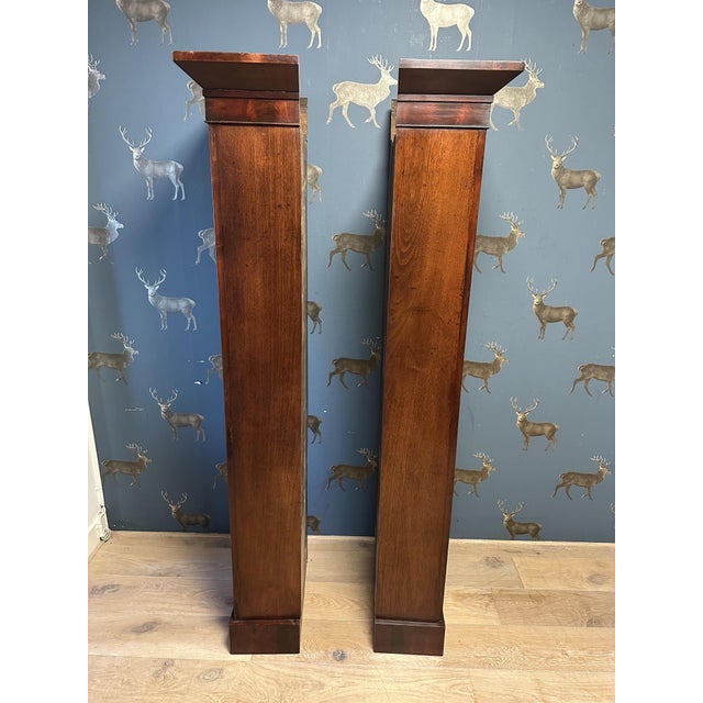 Open Bookcases, 1890s, Set of 2 For Sale - Image 6 of 9