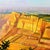 Contemporary Golden Canyon by Michelle Condrat | Oil on panel Landscape with canyon and trees. For Sale - Image 3 of 5