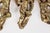 Mid-Century Set of 3 French Gold Leaf Cherub Wall Hangings For Sale - Image 11 of 15