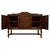Antique English Edwardian Carved Oak Sideboard For Sale - Image 4 of 14