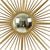 Large Vintage Sun Mirror from Vallauris, 1960s For Sale - Image 3 of 18