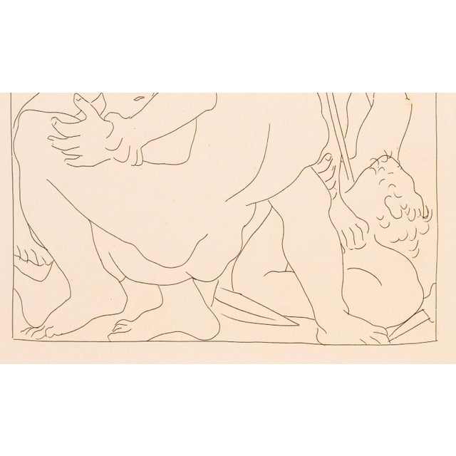 Modern Pablo Picasso, Combat pour Andromède entre Persée et Phinée, from Les Métamorphoses d'Ovide, Etching For Sale - Image 3 of 4
