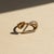 Pear Citrine 14k Gold Ring, Size 7.25 For Sale - Image 4 of 9