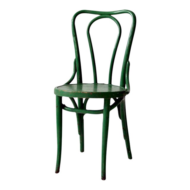 1930s Green Bentwood Chair Chairish