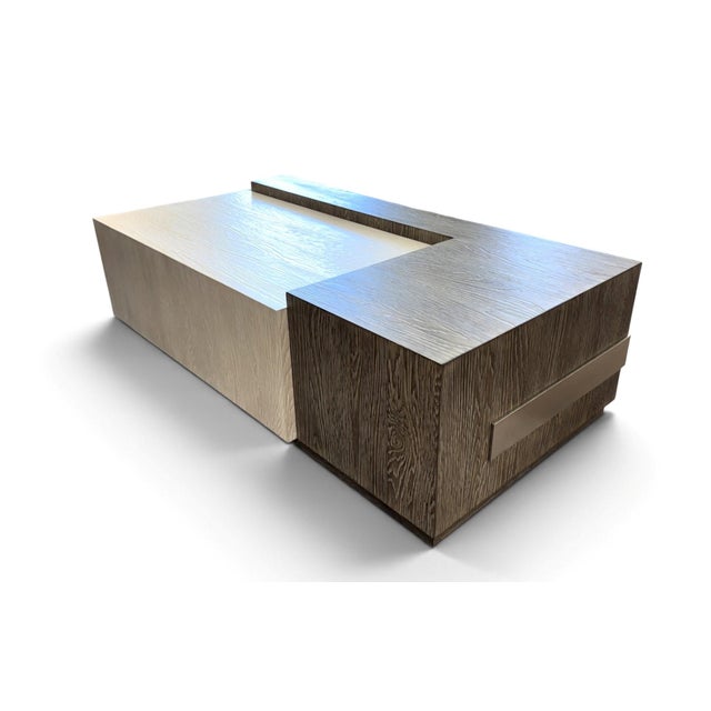 Bernhardt Interiors Ellis Sculptural Cocktail Table For Sale - Image 12 of 14