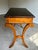 Late 20th Century Baker Milling Road Neoclassical Single Drawer Writing Desk With C-Scroll Legs For Sale - Image 9 of 10