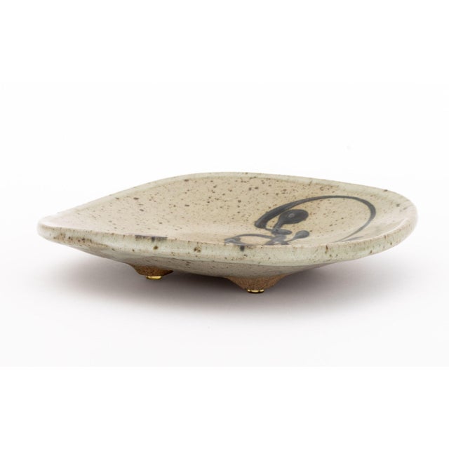 Ceramic Wayne Ngan Art Pottery Plate For Sale - Image 7 of 9