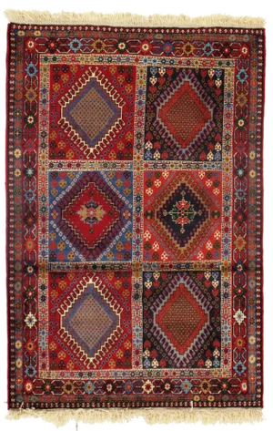 Pasargad N Y Fine Persian Yalameh Rug - 3'3" X 4'10"