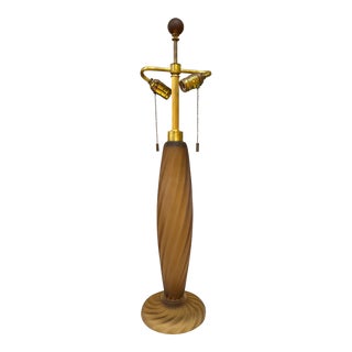 Donghia Murano Ondodo Glass Table Lamp, Signed Donghia, C. 1990 For Sale