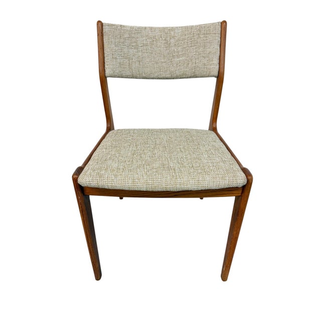 Mid-Century Danish Modern Teak Dining Chairs - Set of 6 For Sale - Image 4 of 6