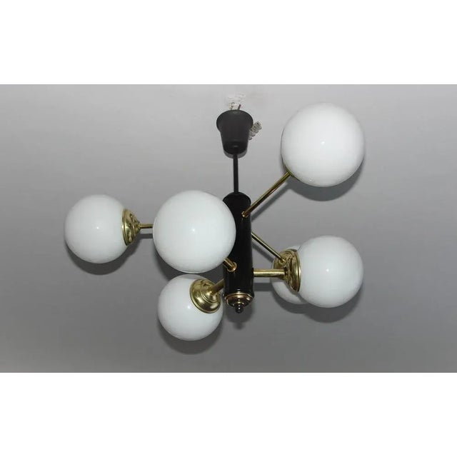Modernist Chandelier, 1970s For Sale - Image 4 of 13