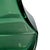 Emerald Signed Val Saint Lambert Emerald Green Cased Crystal Fluted Vase, Belgium 9.5" For Sale - Image 8 of 13