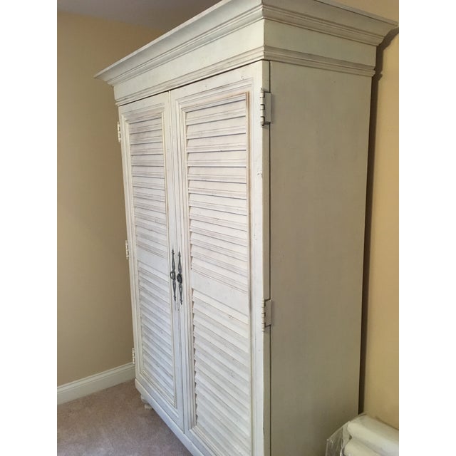 Tommy Bahama Louvered Door Armoire Chairish