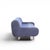 Blue Charles Hollis Jones Mid Century Waterfall Bear Lucite Base Sofa For Sale - Image 8 of 9
