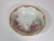 Art Nouveau 1930s Hand Painted German Rose Floral Fruit Bowl For Sale - Image 3 of 7