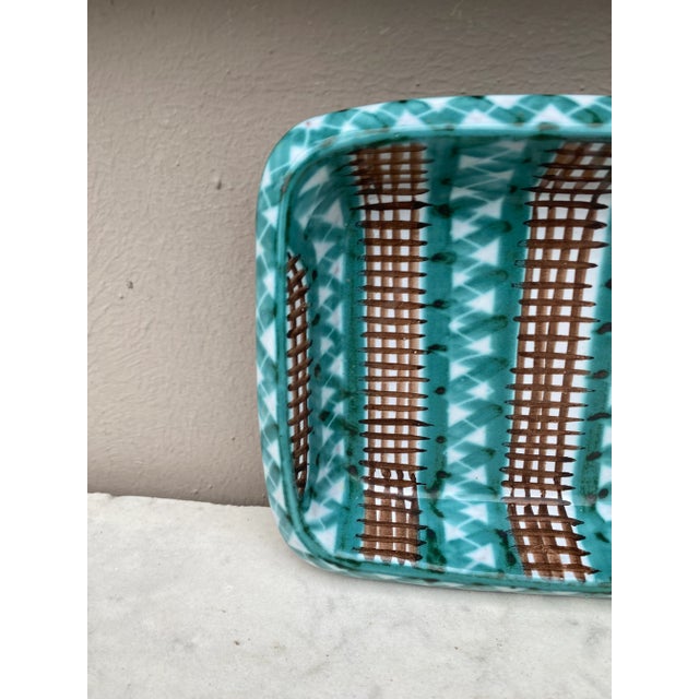 Vallauris Mid-Century French Ceramic Dish Robert Picault Vallauris For Sale - Image 4 of 7