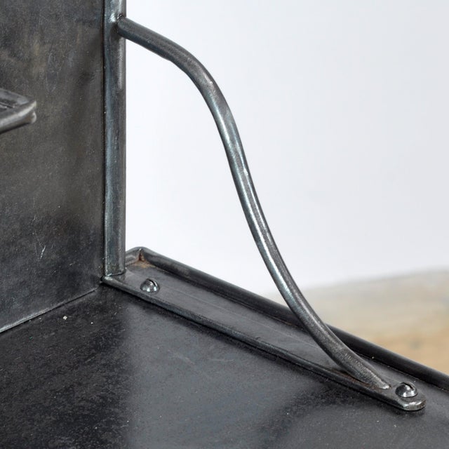 Iron Bedside Cabinet, 1910s For Sale - Image 9 of 15