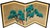 C. 1960s Showa Era Japanese Painted Silk Byobu Screen "Evergreen Pine Tree" For Sale - Image 4 of 18