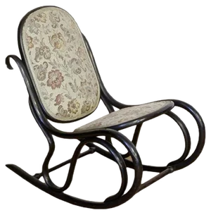 Small Bentwood Rocking Chair, 1920s