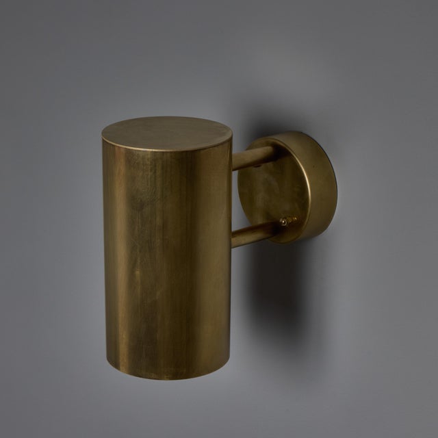 Hans-Agne Jakobsson C 627/110 'Rulle' Raw Brass Outdoor Sconce For Sale - Image 13 of 17