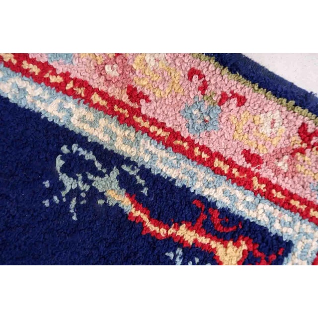 French 1960s Vintage French Savonnerie Rug 2.9' X 4.5' For Sale - Image 3 of 11