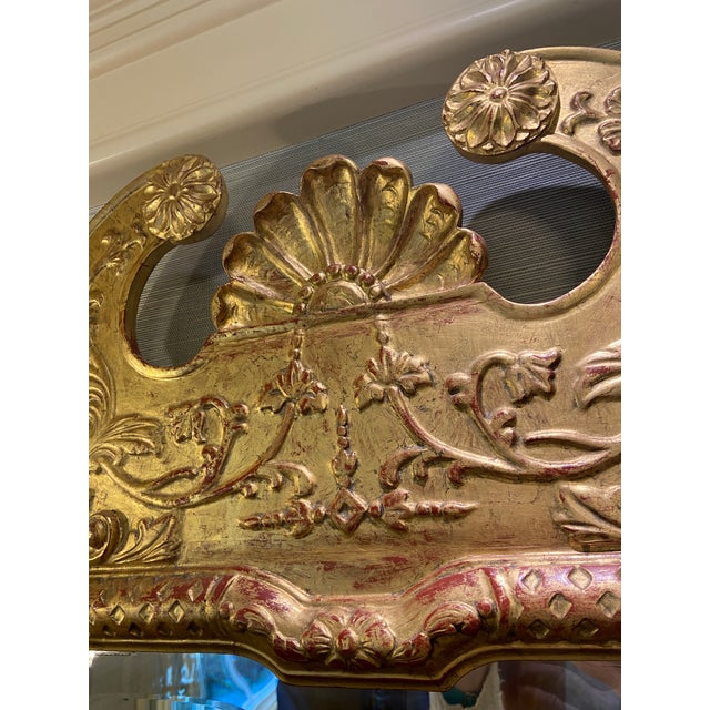 Burton Ching George II Style Giltwood Mirror For Sale - Image 4 of 11