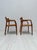 Vintage Danish Teak Dining Armchairs Model 67 by Niels Otto Møller from J.L. Møllers, 1960s For Sale - Image 4 of 12
