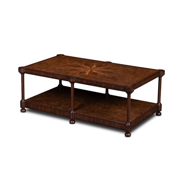 Maitland-Smith Cameron Cocktail Table Rectangular For Sale In Charlotte - Image 6 of 6