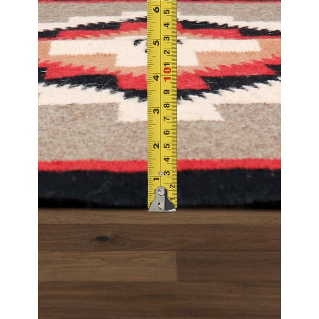 2020s Pasargad Home Tuscany Mocha Wool Area Rug- 4' 0'' X 6' 0'' For Sale - Image 5 of 5