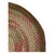 American Galerie Shabab Collection Oval Mid-20th Century Handmade American Braided Room Size Carpet For Sale - Image 3 of 10