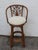 Hollywood Regency Hollywood Regency Bamboo Rattan Swivel Barstools a Set of Four 6367 For Sale - Image 3 of 18