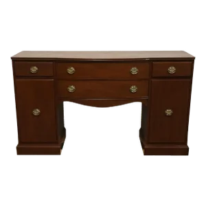 Finch Furniture Co. Solid Mahogany Traditional Duncan Phyfe Style 64" Credenza Buffet 109-11