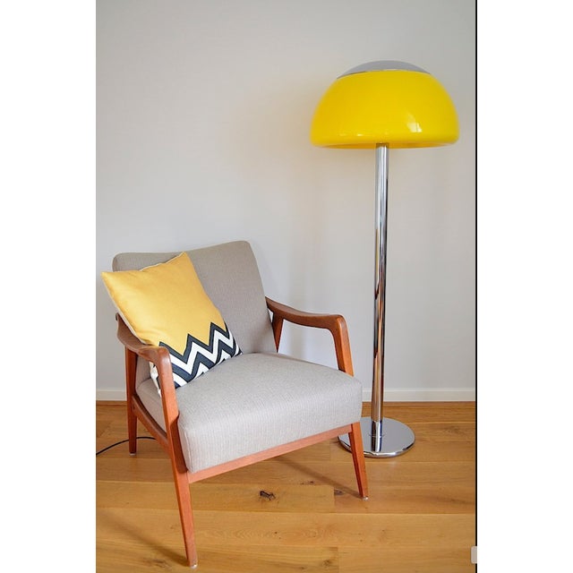 German Mushroom Floor Lamp from Cosack, 1960s For Sale - Image 3 of 15