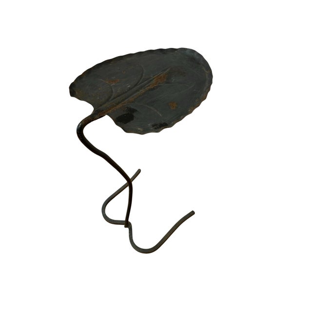 Mid-Century Modern Vintage Black Salterini Lilly Pad Table For Sale - Image 3 of 6