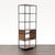Modern Crate & Barrel Knox Modern 5-Tier Industrial Bookshelf With Metal Frame and Wood Shelves For Sale - Image 3 of 6