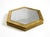 Brutalist Aluminum and Brass Coasters by David Marshall, 1970s, Set of 5 For Sale - Image 4 of 18