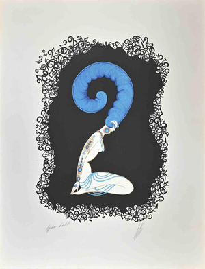 Erté, Nude Le 2, 1960s, Lithograph