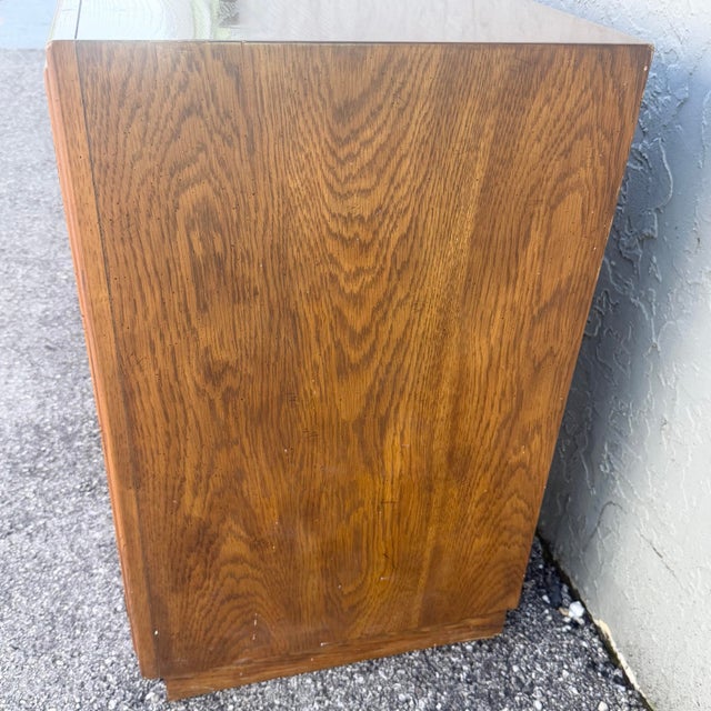Mid 20th Century Vintage Campaign Credenza by Drexel For Sale - Image 5 of 11