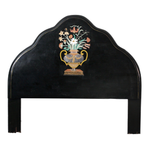 Pietra Dura Headboard From the 1980s