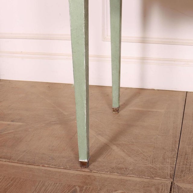English Painted Oak Desk For Sale - Image 3 of 12