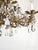 1950s Antique 18 Light Regal Regency Brass Cut Lead Glass Crystal Chandelier For Sale - Image 5 of 12