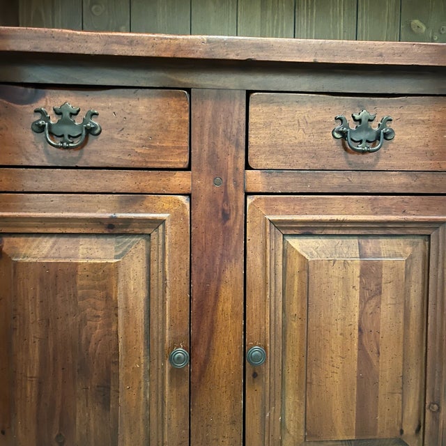 Late 20th Century Sears Open Hearth Collection Solid Pine Rustic Buffet