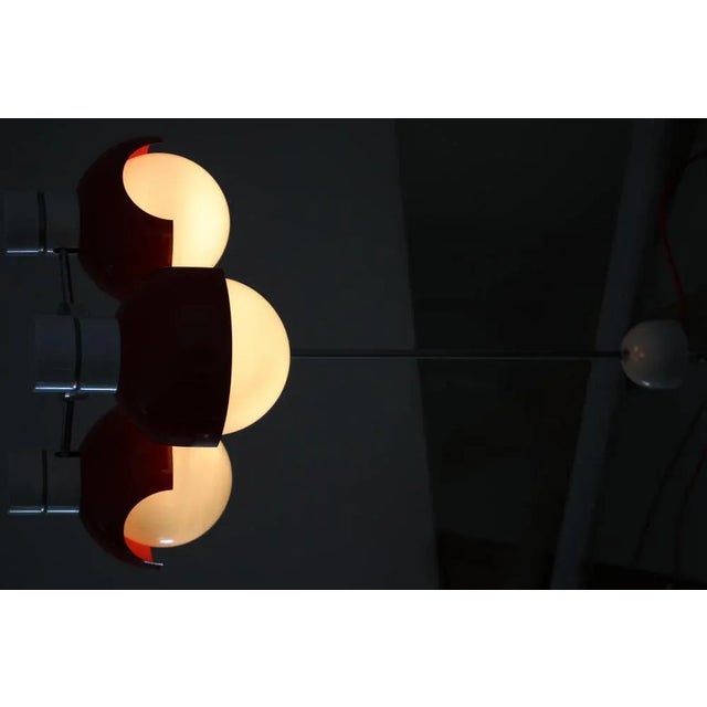 Space Age Chandelier attributed to Napako, Czechoslovakia, 1970s For Sale - Image 12 of 13